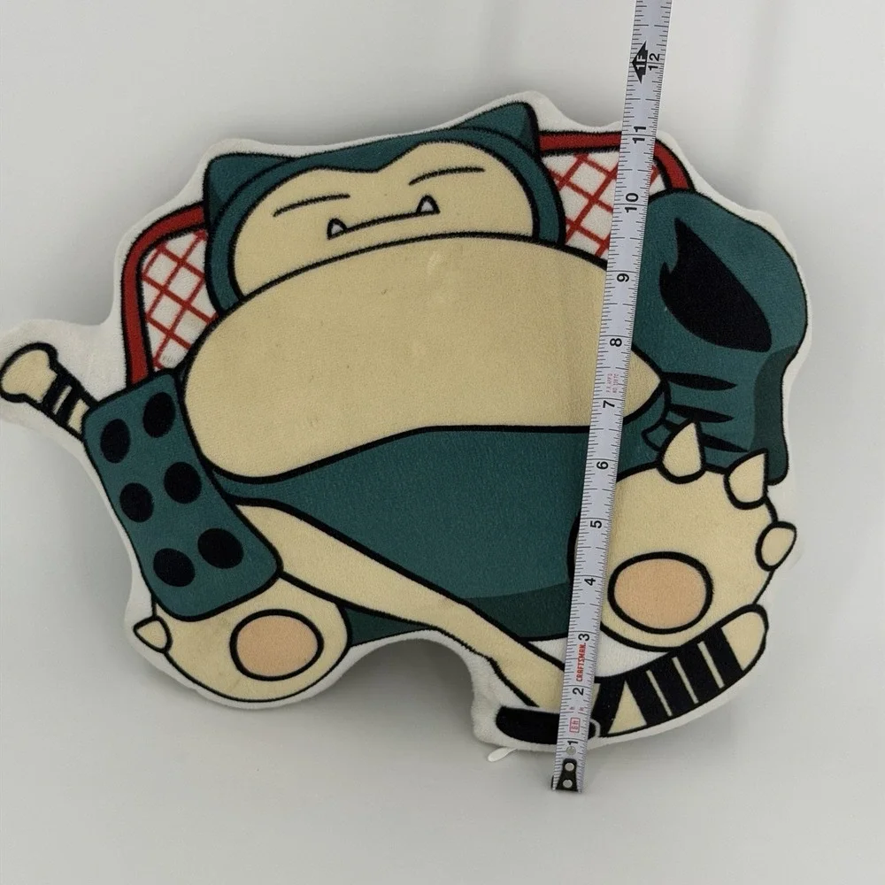 Pokemon Snorlax Stuffed Pillow Plush Rare Hockey Theme Vintage NHL Collab